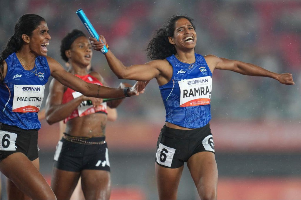 Coimbatore’s Vithya Ramraj conquers Asian Games: 3 medals, relay gold and a 42-year national record shattered
